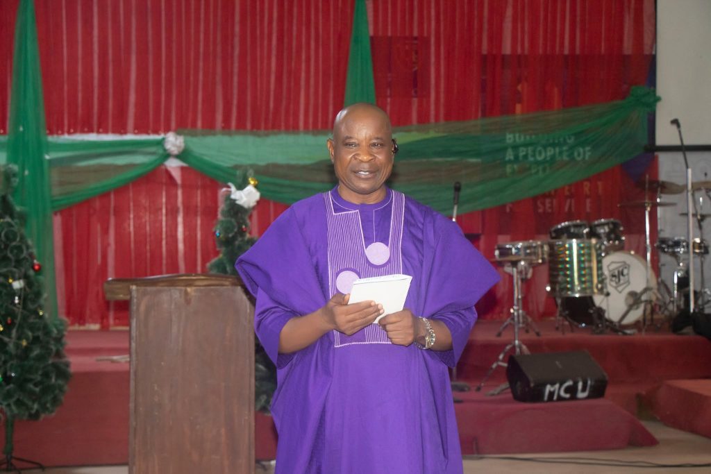My aim is to improve Staff salaries to 75% by the end of my tenure…. Prof. Igbasan