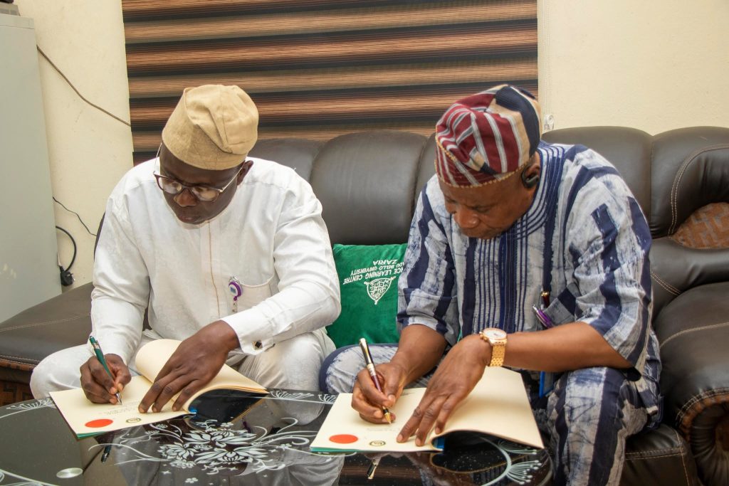 McPherson University Signs MoU with Ogun State Ministry of Health
