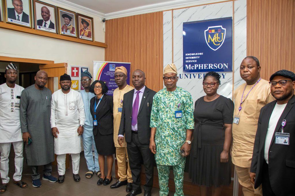 McPherson University Receives NUC Team for Accreditation of Law Programme