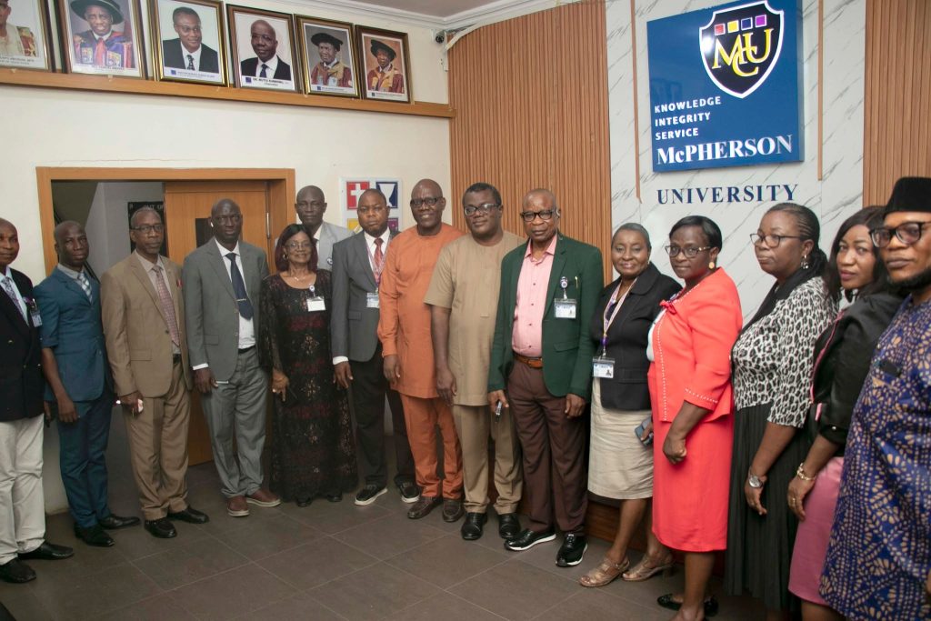 MLSCN Conducts Accreditation of Medical Laboratory Science Programme at McPherson University