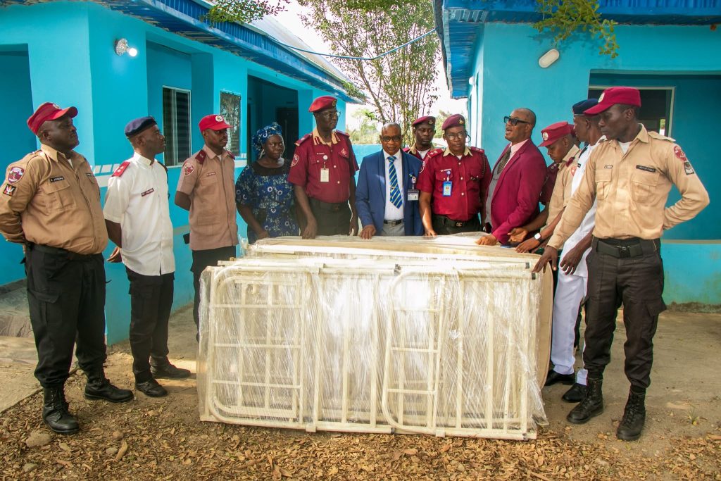 McPherson University Donates Hospital Beds to FRSC Ogunmakin Command