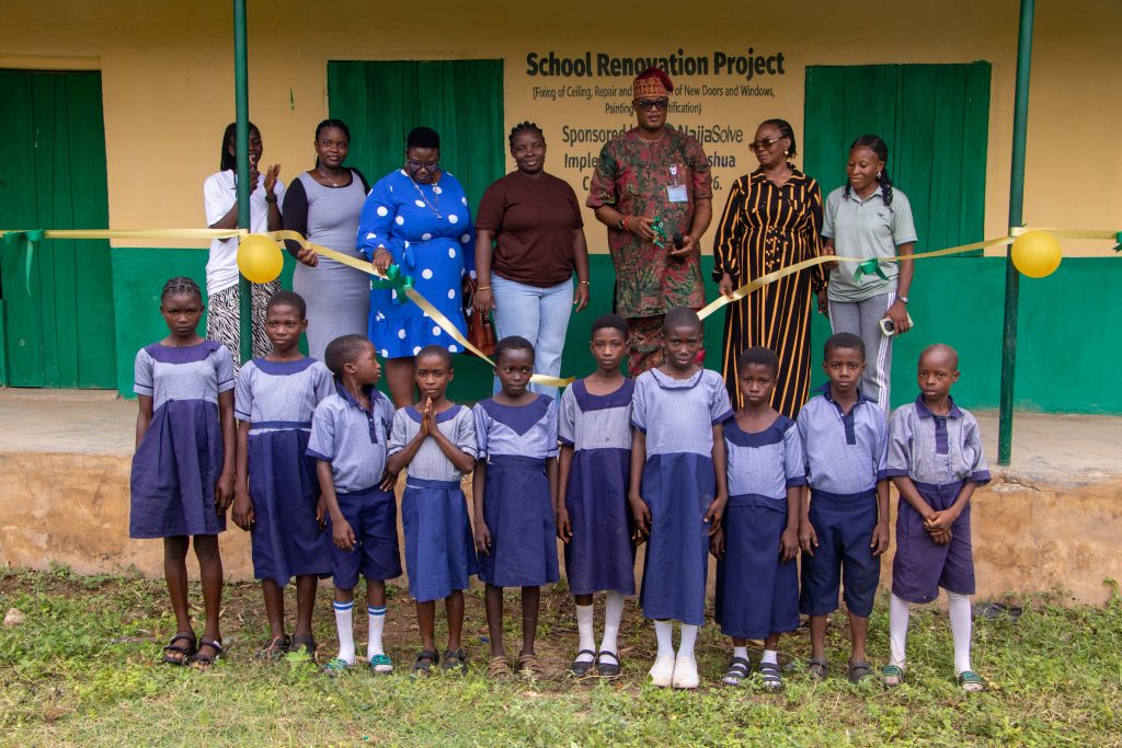 Corps Member Renovates Ogun Primary School to Boost Learning