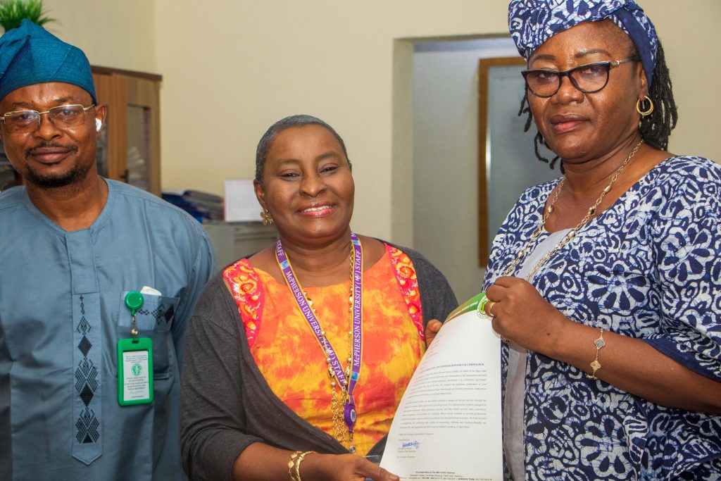 OGIRS Commends McPherson University for Tax Compliance