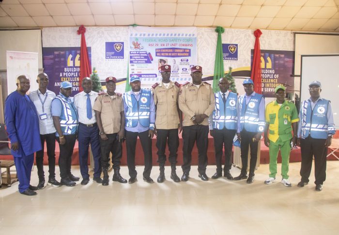 McPherson University Takes Center Stage in FRSC’s Push for Safer Roads