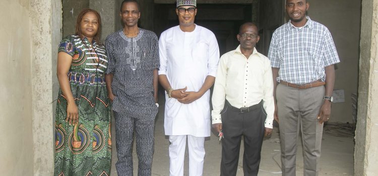 Professor Alese Kayode Inspects Ongoing 5,000-Seat Multipurpose Hall Construction