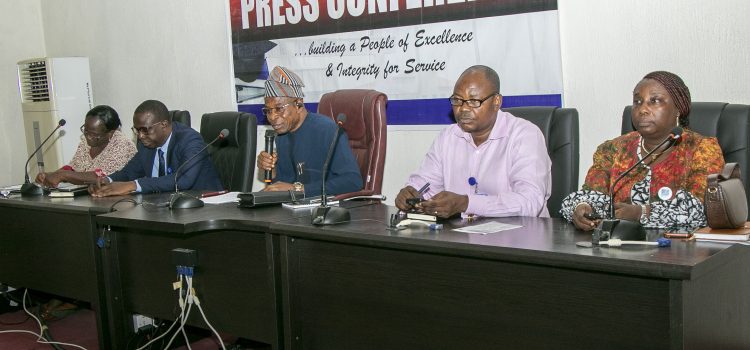 McU Holds Press Briefing Ahead of 8th & 9th Combined Convocation