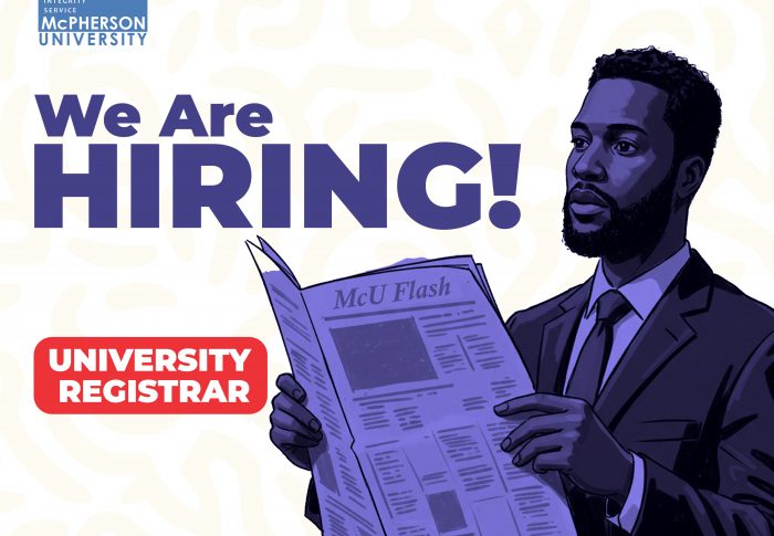 INTERNAL AND EXTERNAL ADVERTISEMENT FOR THE POSITION OF REGISTRAR