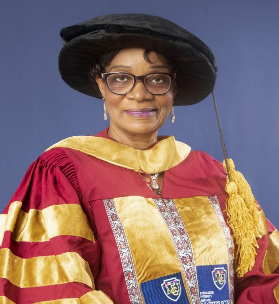 Management Appoints Prof Unu Lucy Airauhi as Pioneer Provost, College of Allied Health Sciences