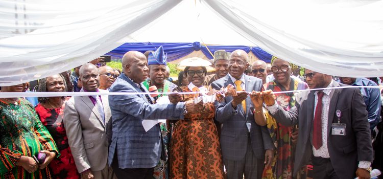 Elder (Dr) Adebola Olubanjo Donates Health Centre to McPherson University